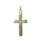 12 Pack: Charmalong™ 14K Gold-Plated Pavé Cross Charm by Bead Landing™